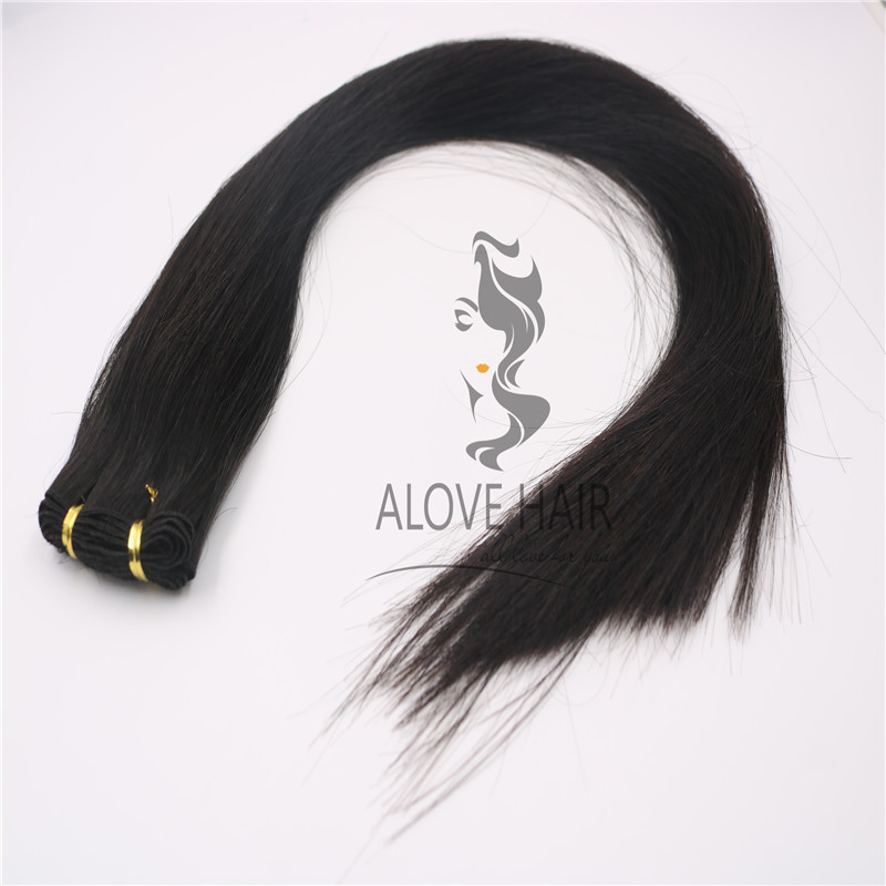 hand tied hair wefts vendor in China.jpg